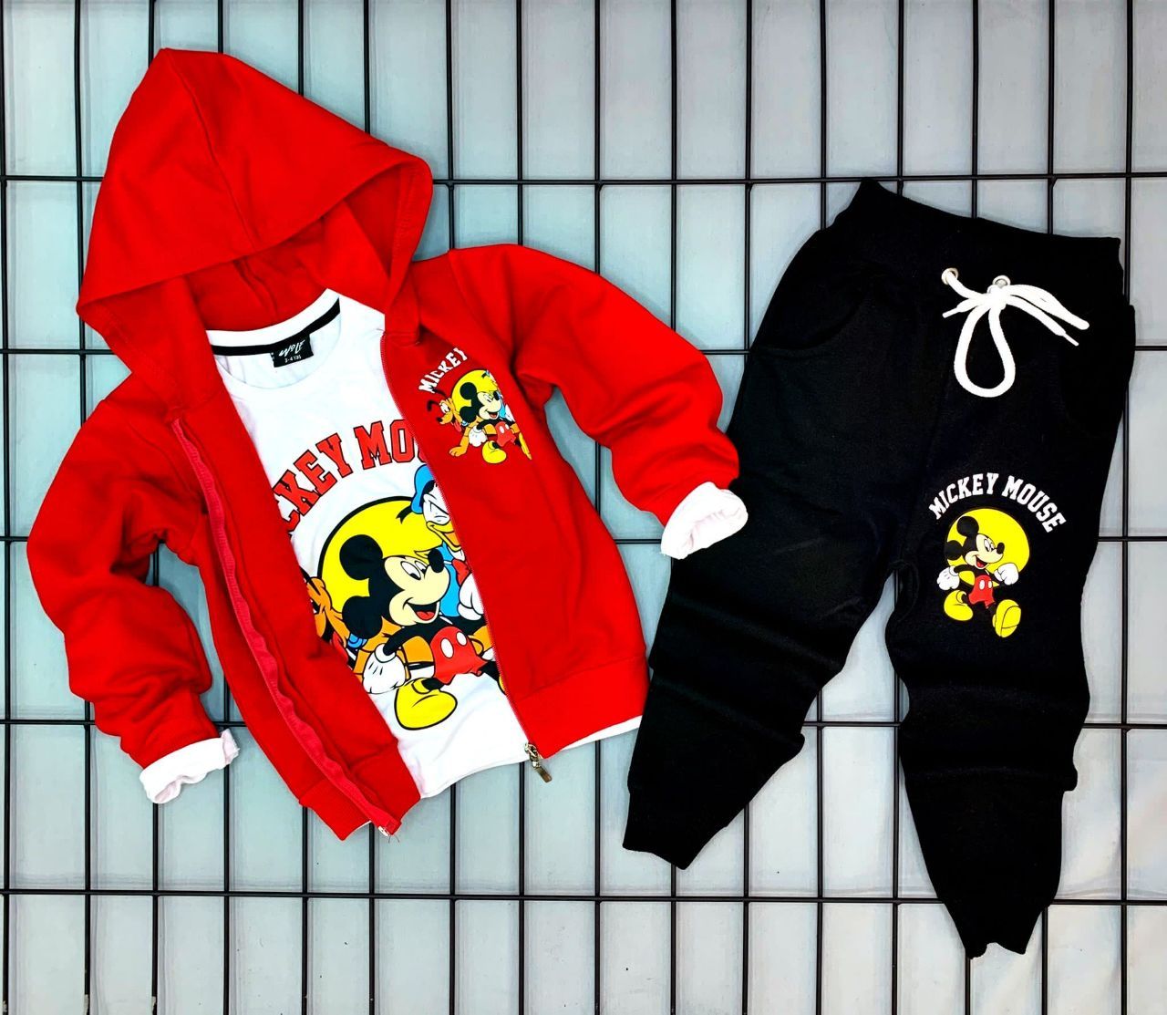 ست سه تيكه ميكي موس