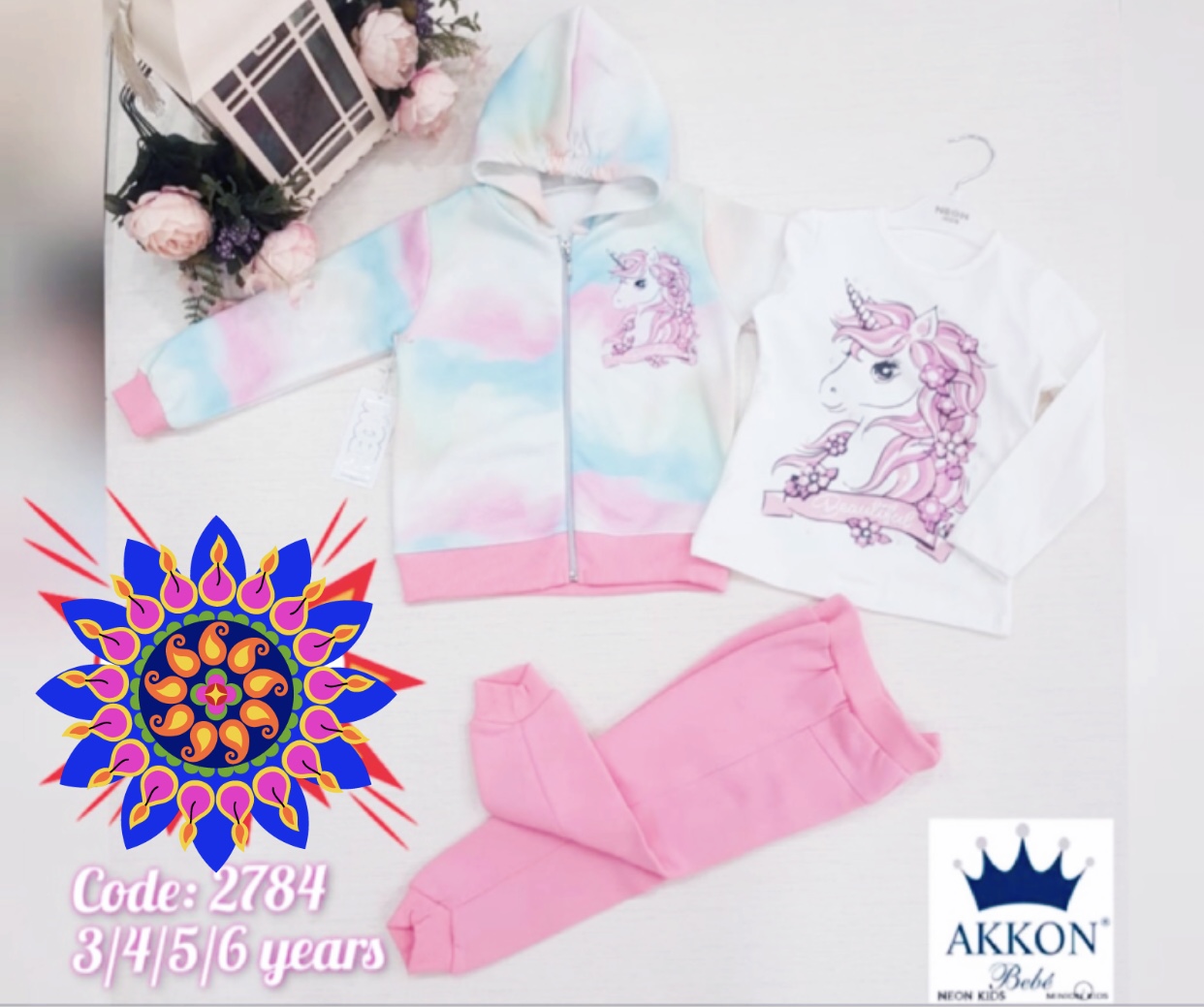 ست سه تيكه يونيكورن