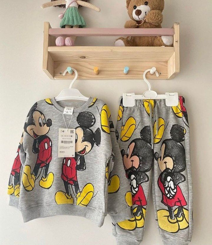 ست ميكي موس رنگي زارا